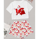 Pijama Natalino - Coleção Natal - Roupa de Dormir | Baby Doll Feminino