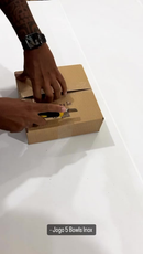 Kit 5 Saladeira Tigela Bowl Inox Vasilha Bacia