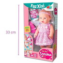 Boneca Sapekinha Faz Xixi De Verdade Com Mamadeira e Fralda - Envio Imediato -