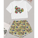 Pijama Natalino - Coleção Natal - Roupa de Dormir | Baby Doll Feminino