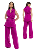 Conjunto Calça e Blazer colete feminino HC-CON-049