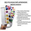 Piano Teclado Animal Brinquedo Infantil Sons Fazenda Sitio