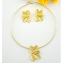 Colar Aro Choker Com Brinco Da Moda Com Diversos Modelos