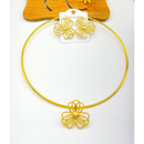 Colar Aro Choker Com Brinco Da Moda Com Diversos Modelos