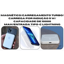 Power Bank Carregador Portátil Indução iPhone /Battery Pack MagSafe/Sem fio Bateria Carga