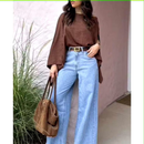 Blusa Capa Várias Formas Com top Chique Dia a Dia Tendência Social Feminina Bonita Boho cód 2001