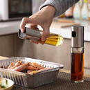 Kit4 Spray Pulverizador Vidro Inox Borrifador Azeite Vinagreessenciais De Cozinha Promoções 100ML