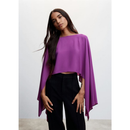 Blusa Capa Várias Formas Com top Chique Dia a Dia Tendência Social Feminina Bonita Boho cód 2001