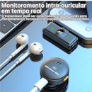 Microfone De Lapela Sem Fio Pro Para iPhone/Android Profissional Magnético Redução de Ruído