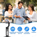 Microfone De Lapela Sem Fio Pro Para iPhone/Android Profissional Magnético Redução de Ruído