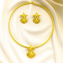 Colar Aro Choker Com Brinco Da Moda Com Diversos Modelos