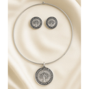 Colar Aro Choker Com Brinco Da Moda Com Diversos Modelos