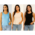 Blusa Bata Peplum Canelada – Elegância leve para todos os dias