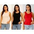 Blusa Bata Peplum Canelada – Elegância leve para todos os dias