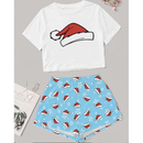 Pijama Natalino - Coleção Natal - Roupa de Dormir | Baby Doll Feminino