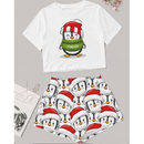 Pijama Natalino - Coleção Natal - Roupa de Dormir | Baby Doll Feminino