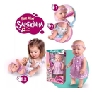 Boneca Sapekinha Faz Xixi De Verdade Com Mamadeira e Fralda - Envio Imediato -