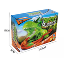 Dinossauro Dino Com Elevador Escorregador Sobe e Desce 02 Filhotes ENVIO RÁPIDO