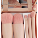 Kit 5 de pincéis Para maquiagem Com espelho super sofisticado-INLIS ANA