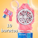 Máquina Bolhas Sabão Automática Uso Portátil Brinquedo Diversão Colorido Presente Perfeito Celebrações Aniversário Festa