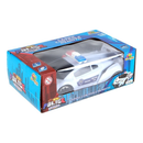 Carrinho De Policia Com Controle Remoto 3 Funções Pilha Aa