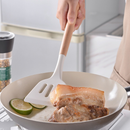 Kit Utensílios de Cozinha 19 Peças • Silicone com Cabo de Madeira • Completo e Resistente