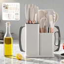 Kit Utensílios de Cozinha 19 Peças • Silicone com Cabo de Madeira • Completo e Resistente